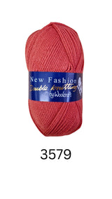 Woolcraft NEW FASHION DK Knitting - Oyster Pink - 3579