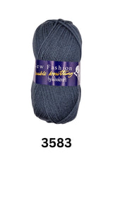 Woolcraft NEW FASHION DK Knitting - Pool - 3583