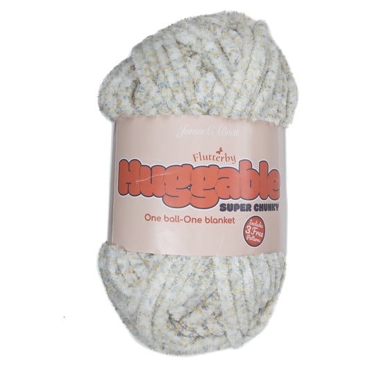 James C. Brett HUGGABLE Chenille Super Chunky: UG12 Naturals Print