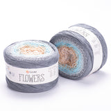 YarnArt Flowers 250g Gradient Cake (1000m) – Cotton/Acrylic