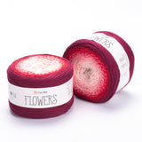 YarnArt Flowers 250g Gradient Cake (1000m) – Cotton/Acrylic