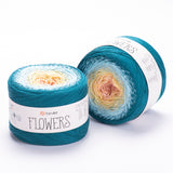 YarnArt Flowers 250g Gradient Cake (1000m) – Cotton/Acrylic