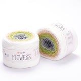 YarnArt Flowers 250g Gradient Cake (1000m) – Cotton/Acrylic