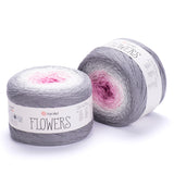 YarnArt Flowers 250g Gradient Cake (1000m) – Cotton/Acrylic
