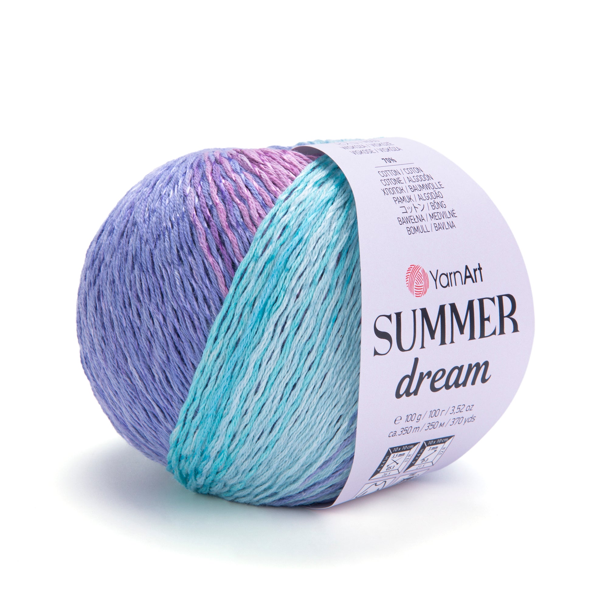 YarnArt Summer Dream - 70% Cotton - 30% Viscose - 100g - 350m