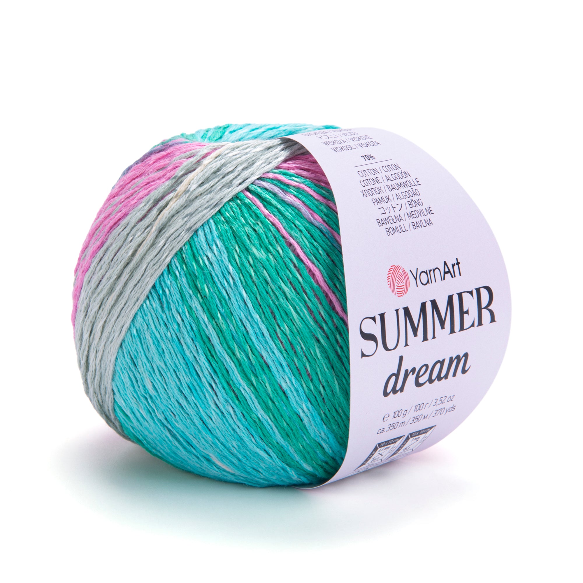 YarnArt Summer Dream - 70% Cotton - 30% Viscose - 100g - 350m