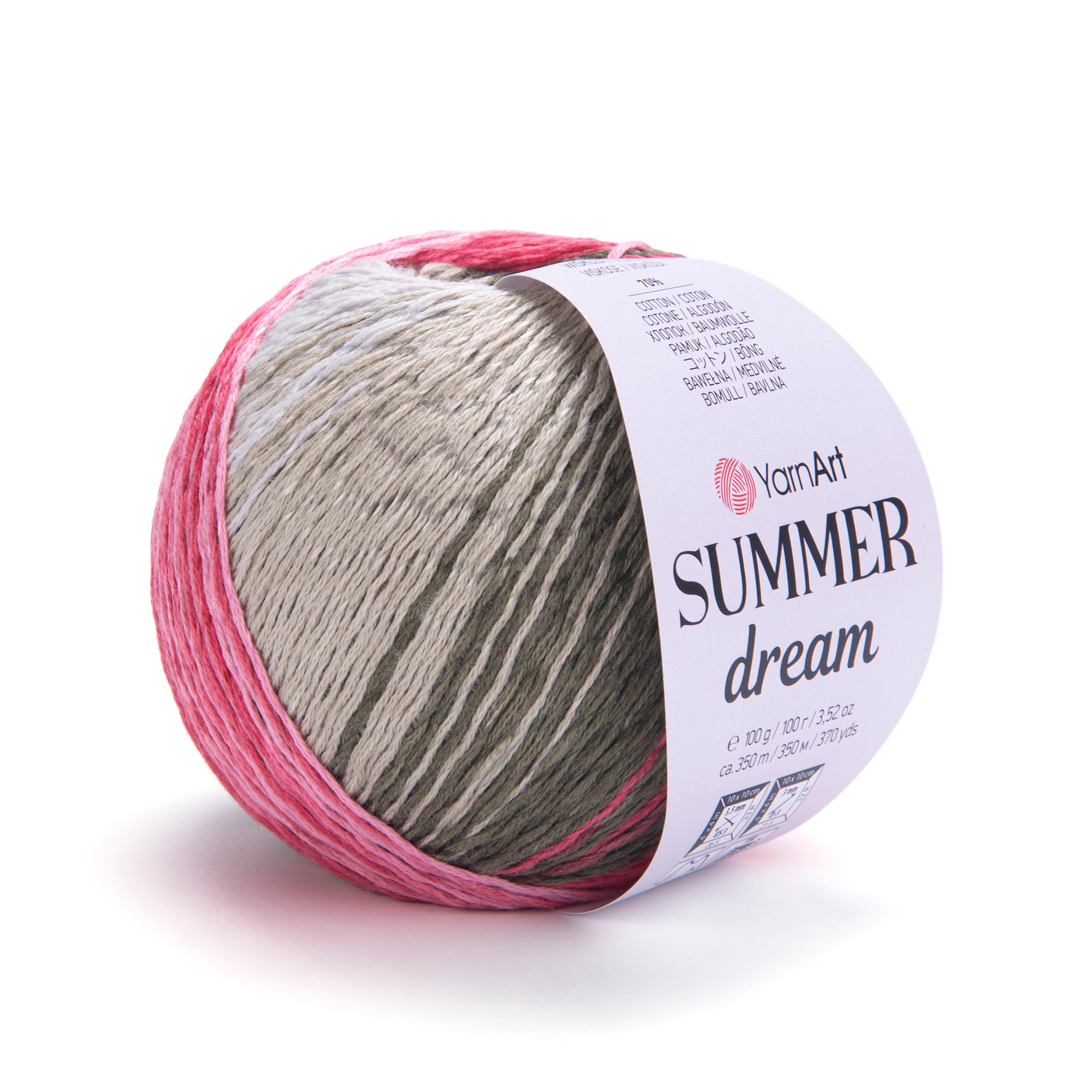 YarnArt Summer Dream - 70% Cotton - 30% Viscose - 100g - 350m