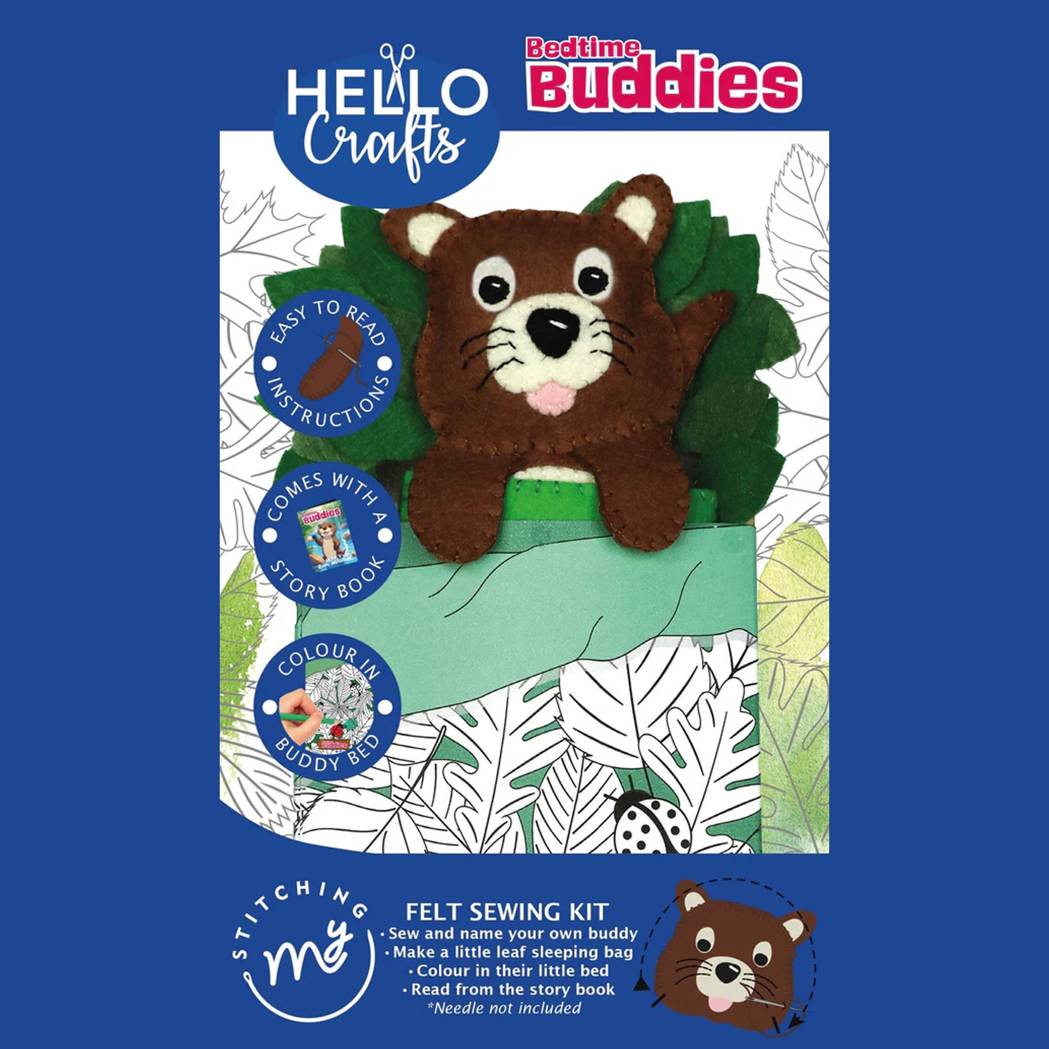 Hello Crafts - Bedtime Buddies - Felt Sewing Kit