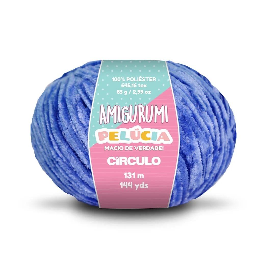 Amigurumi Pelucia Circulo, 85g, 131m, 100% polyester