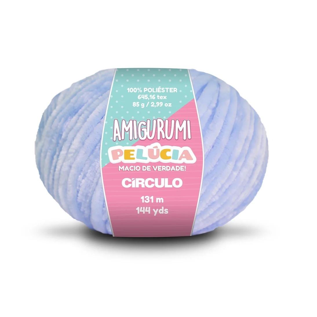 Amigurumi Pelucia Circulo, 85g, 131m, 100% polyester