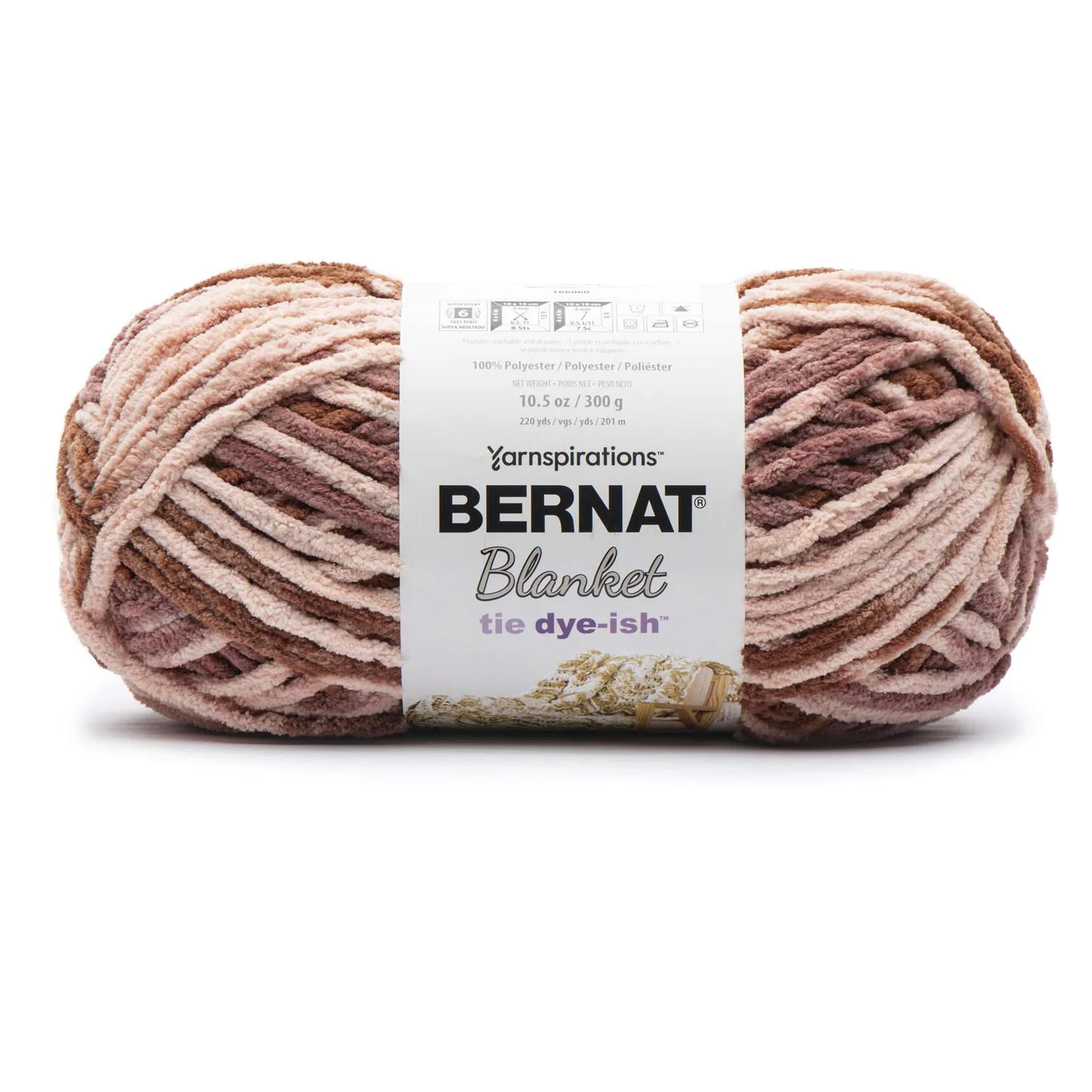 Bernat Blanket Yarn Tie Dye-ish