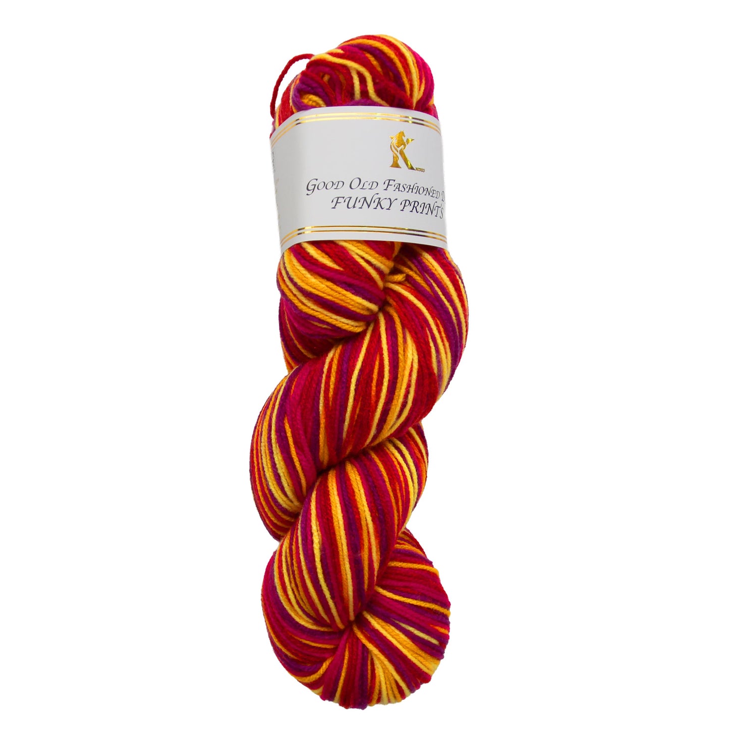 Good Old Fashioned Funky Prints Hanks - 100g - 280m - 100% Acrylic