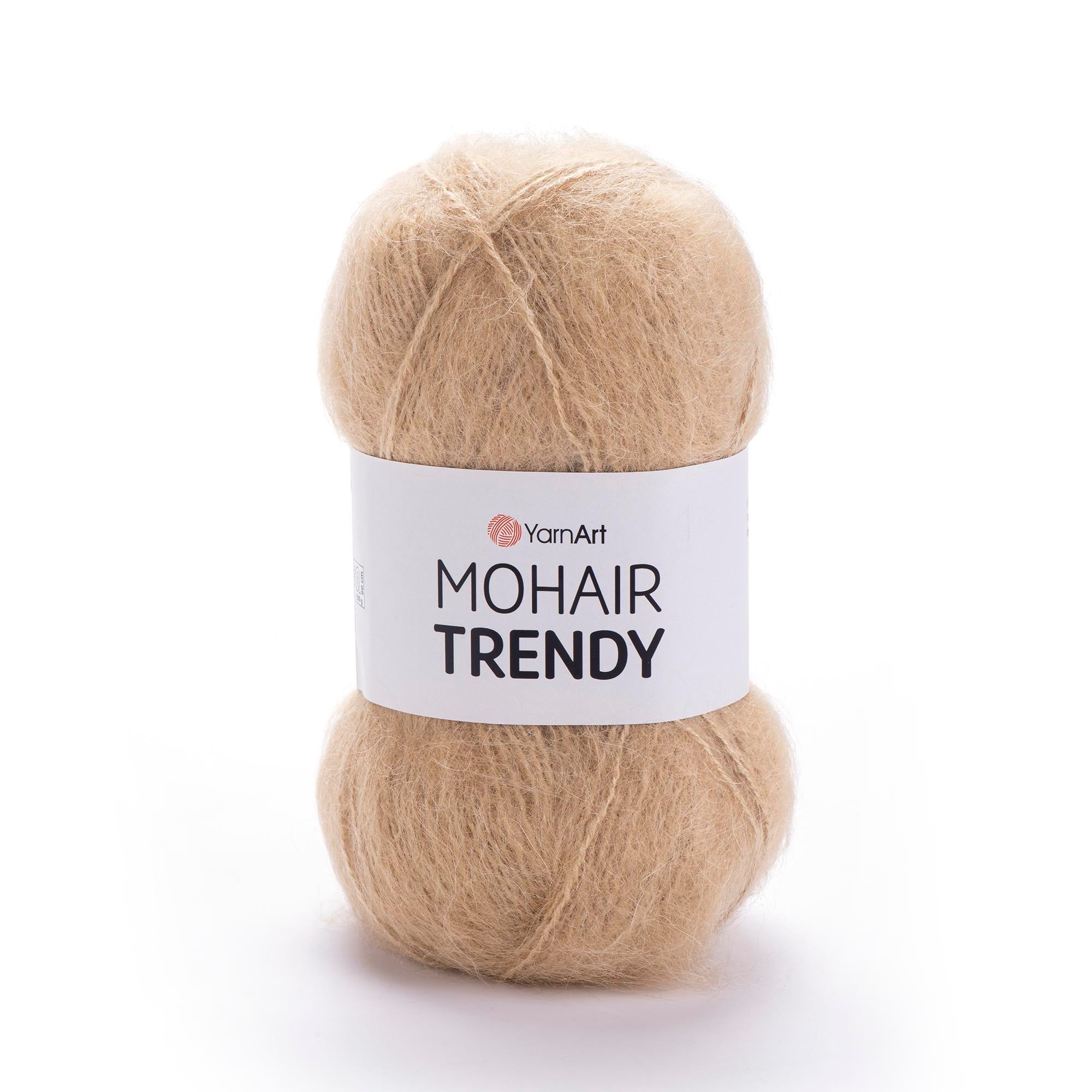 Yarn Art Mohair Trendy / 100g Aran 50% Mohair - 50% Acrylic