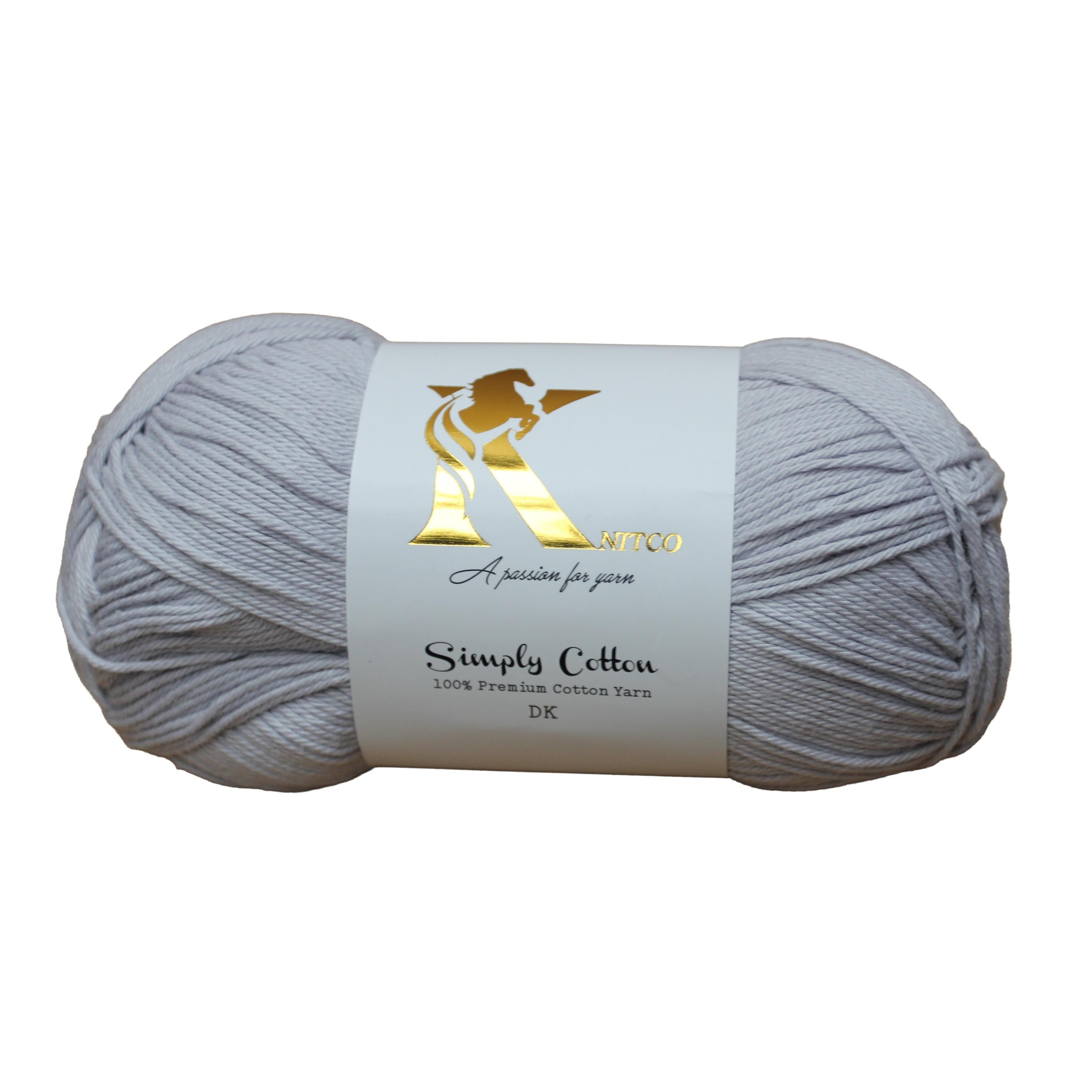 KnitCo Simply Cotton - 100g, 250m, 100% Cotton