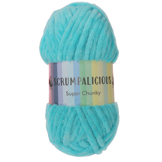 Cygnet SCRUMPALICIOUS Super Chunky Chenille Yarn - 200g Ball - Aquatic