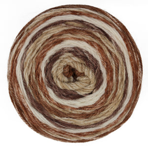 King Cole YARN CAKES HARVEST DK Knitting Yarn - Autumn leaf