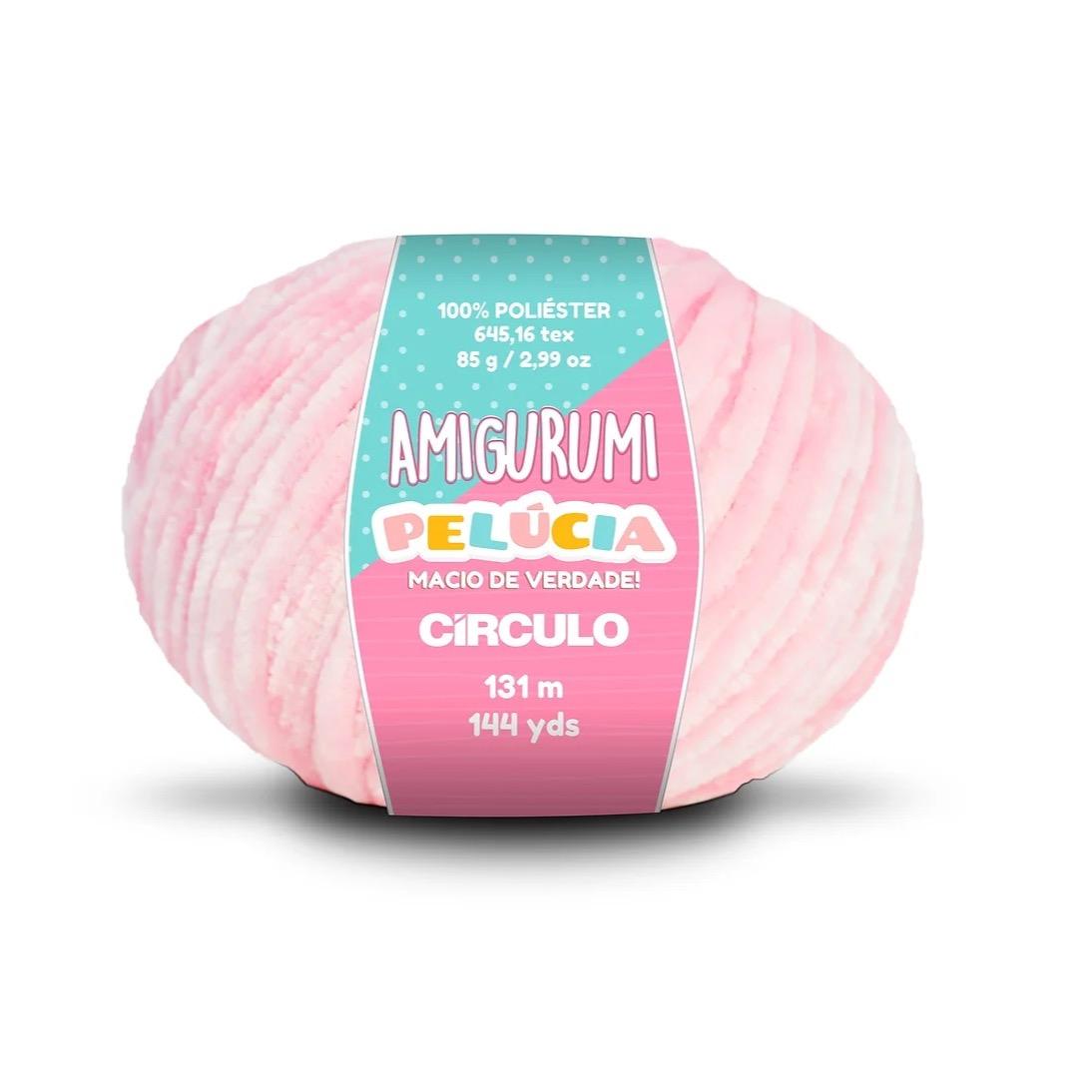 Amigurumi Pelucia Circulo, 85g, 131m, 100% polyester