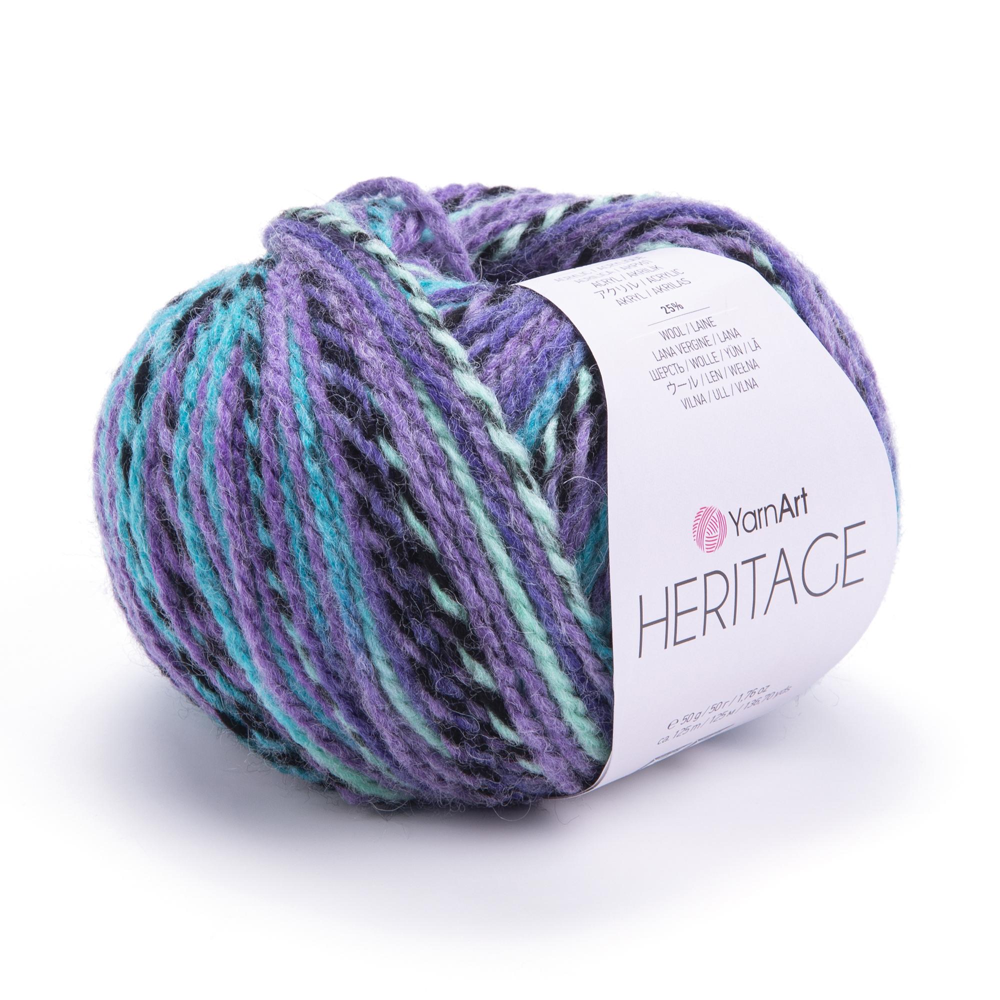 Yarn Art Heritage - 50g, 25% Wool / 75% Acrylic