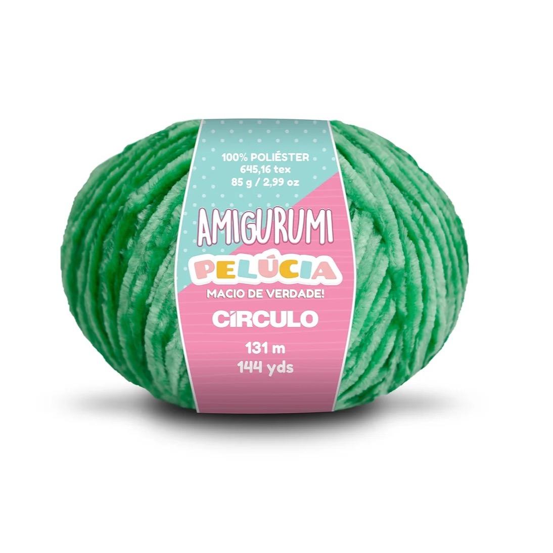 Amigurumi Pelucia Circulo, 85g, 131m, 100% polyester