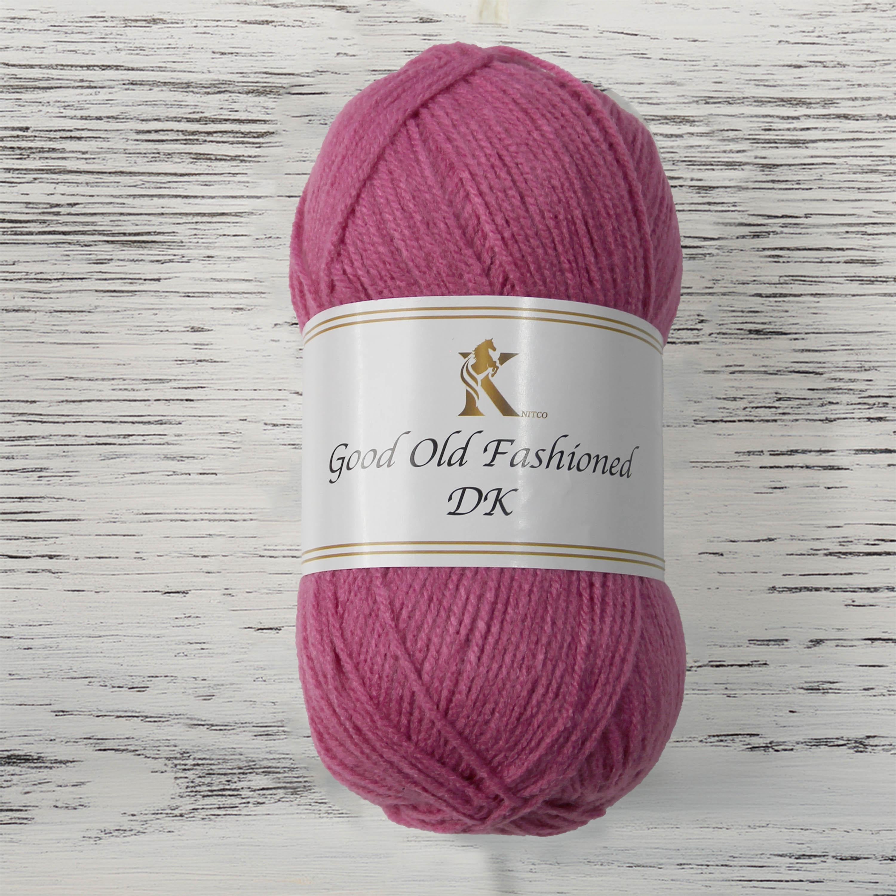 Knitco Good Old Fashioned DK PACK OF 5 Yarn / Wool - 100g Double Knit Ball 40 Shades