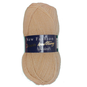 Woolcraft NEW FASHION DK Knitting Yarn Beige - 8005
