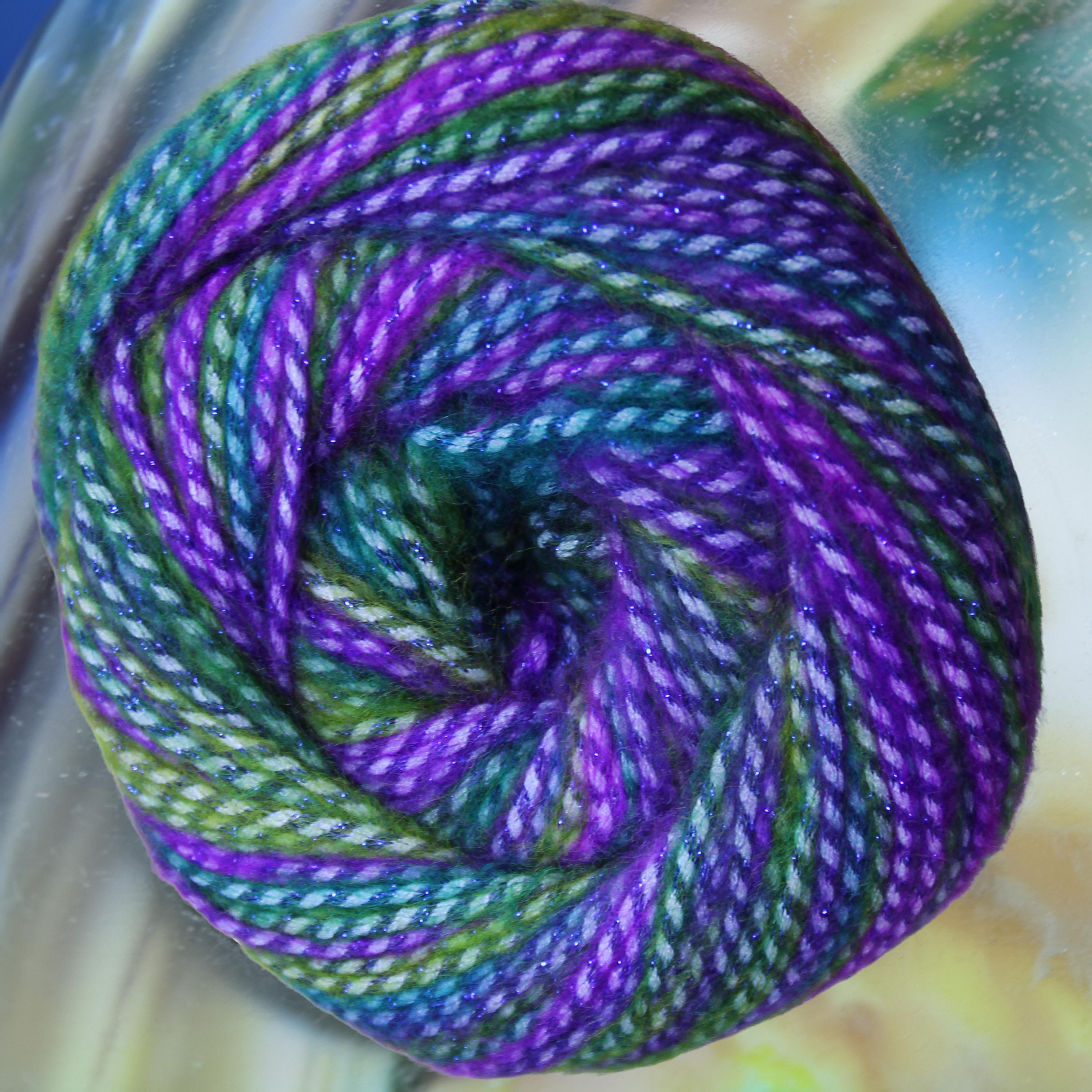 Knitco Cosmic Dust - 100g, 290m 10% wool / 30% Acrylic / 25% Polyester / 35% Polyamide
