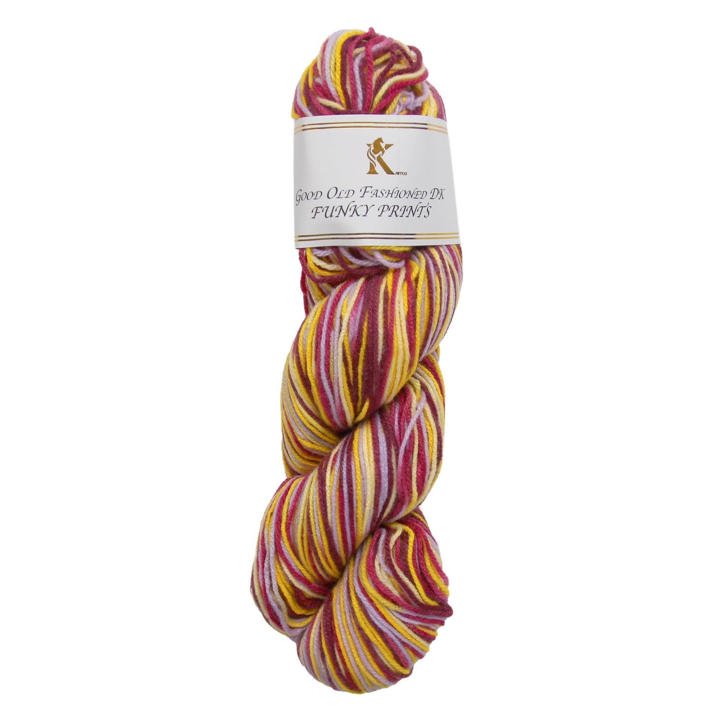 Good Old Fashioned Funky Prints Hanks - 100g - 280m - 100% Acrylic