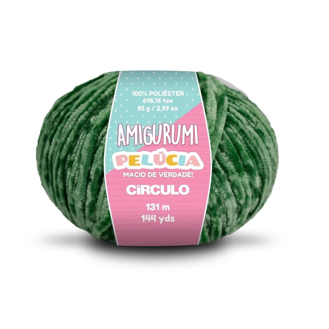 Amigurumi Pelucia Circulo, 85g, 131m, 100% polyester