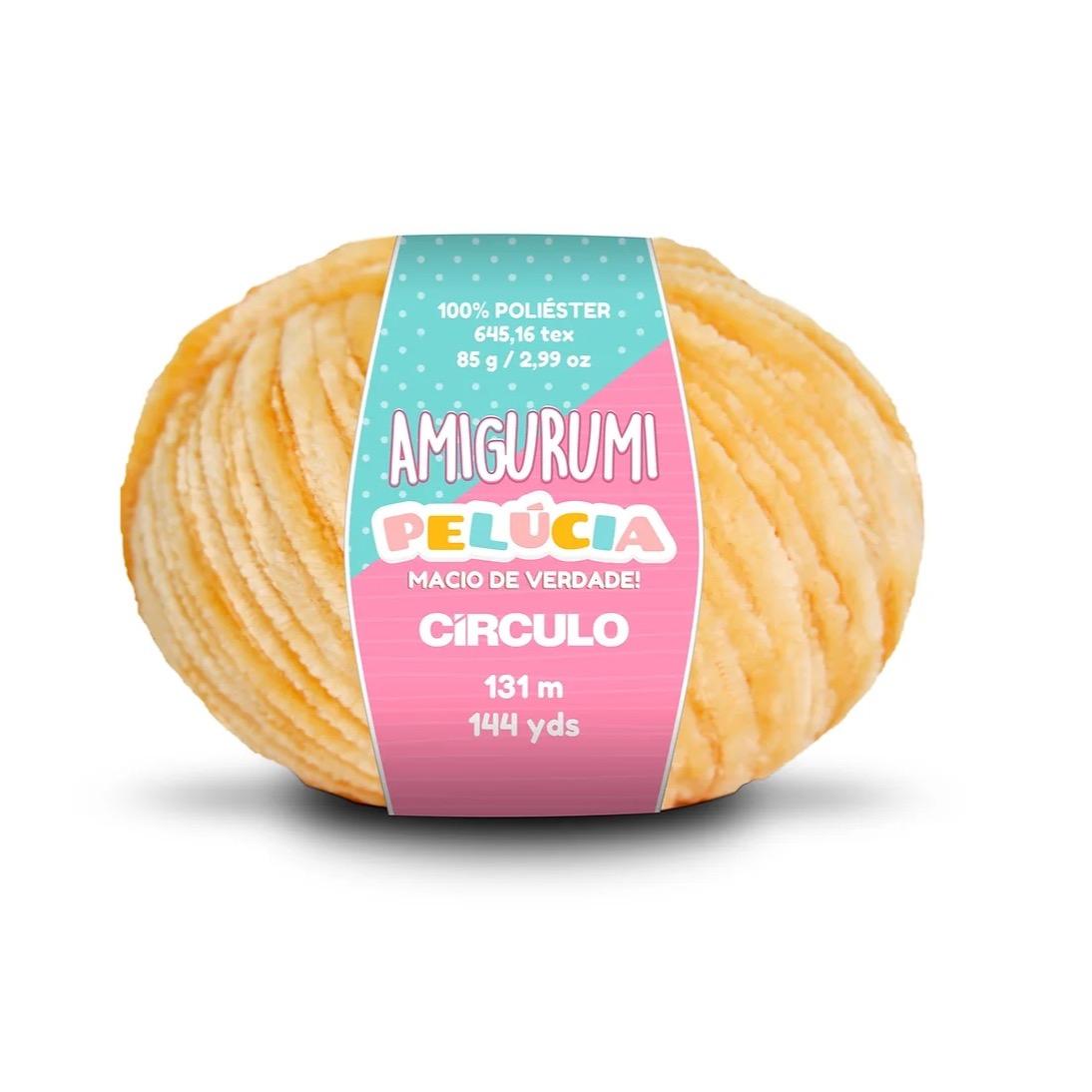 Amigurumi Pelucia Circulo, 85g, 131m, 100% polyester