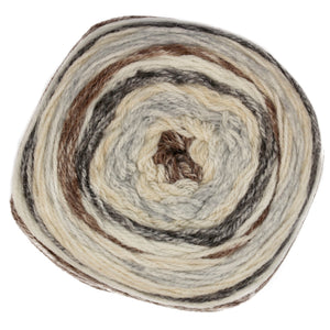 King Cole YARN CAKES HARVEST DK Knitting Yarn - Chestnut