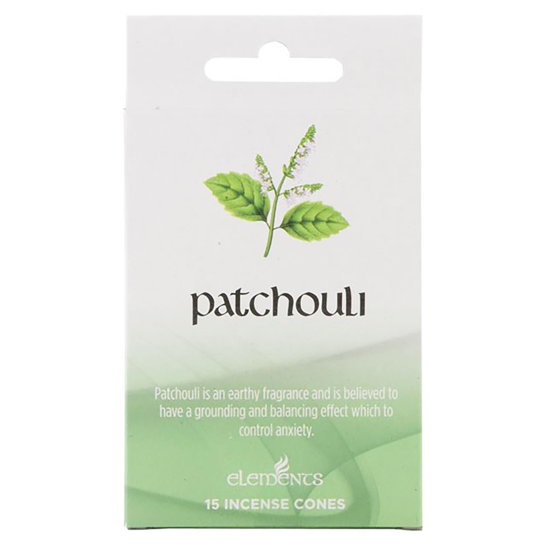 Pack of 15 Elements Incense Cones Long Burning Home Fragrance Selection of Aromatic Scents