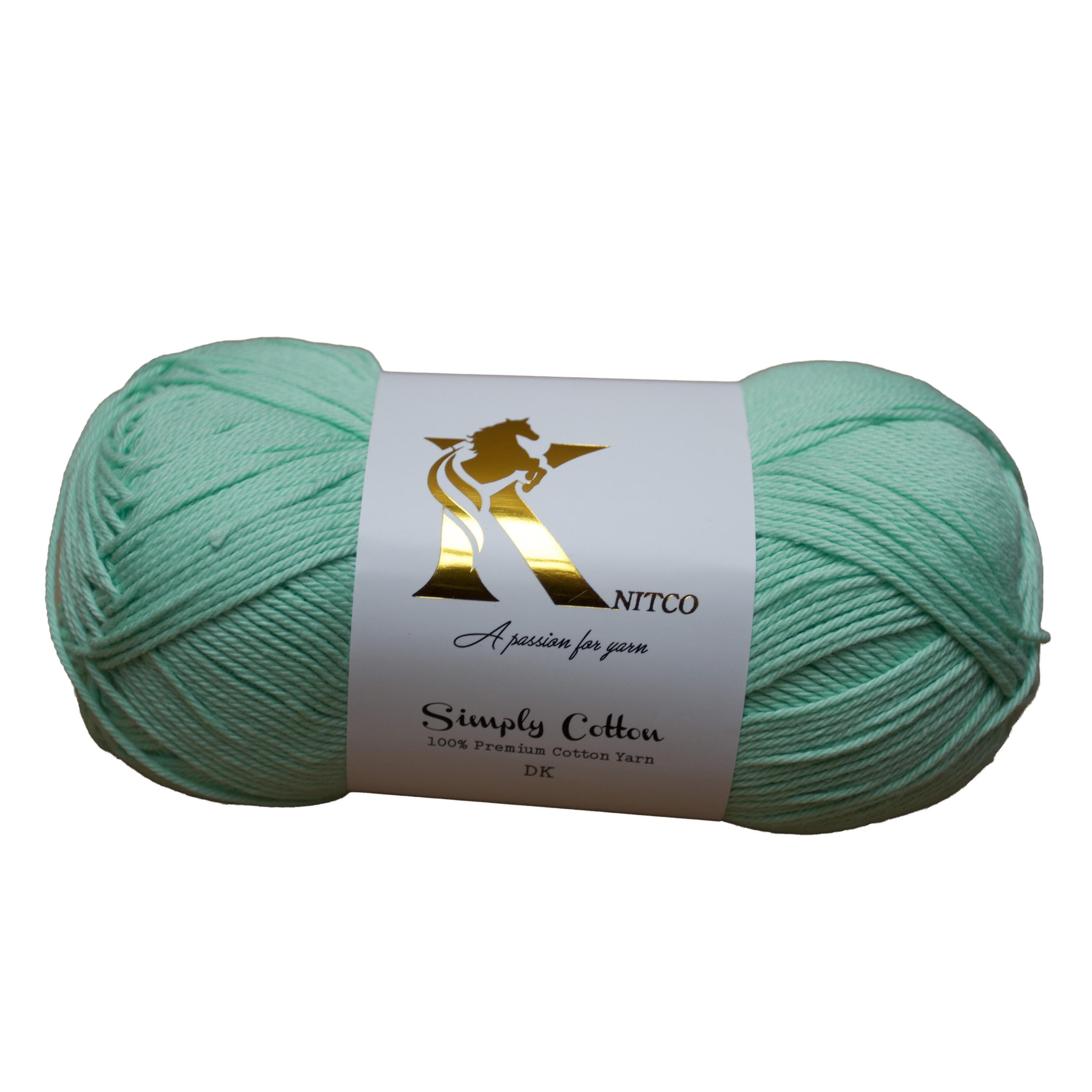 KnitCo Simply Cotton - 100g, 250m, 100% Cotton
