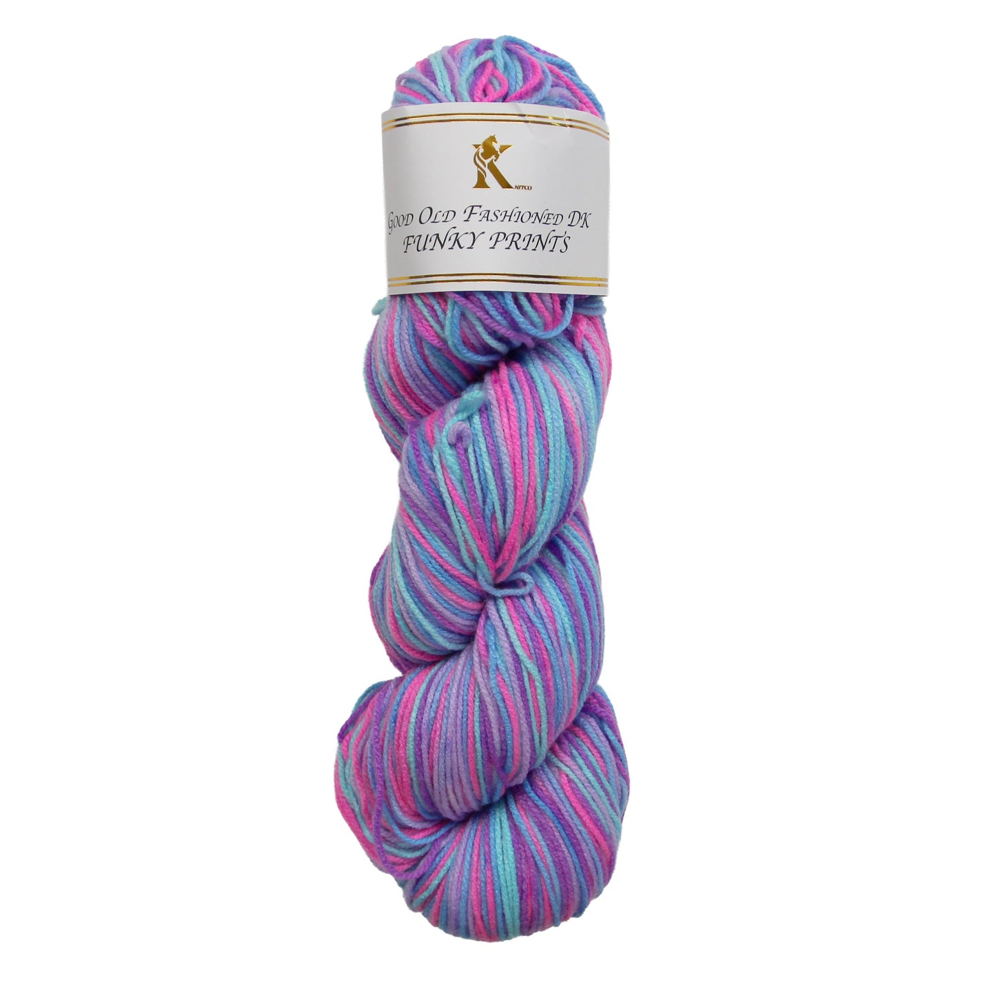 Good Old Fashioned Funky Prints Hanks - 100g - 280m - 100% Acrylic