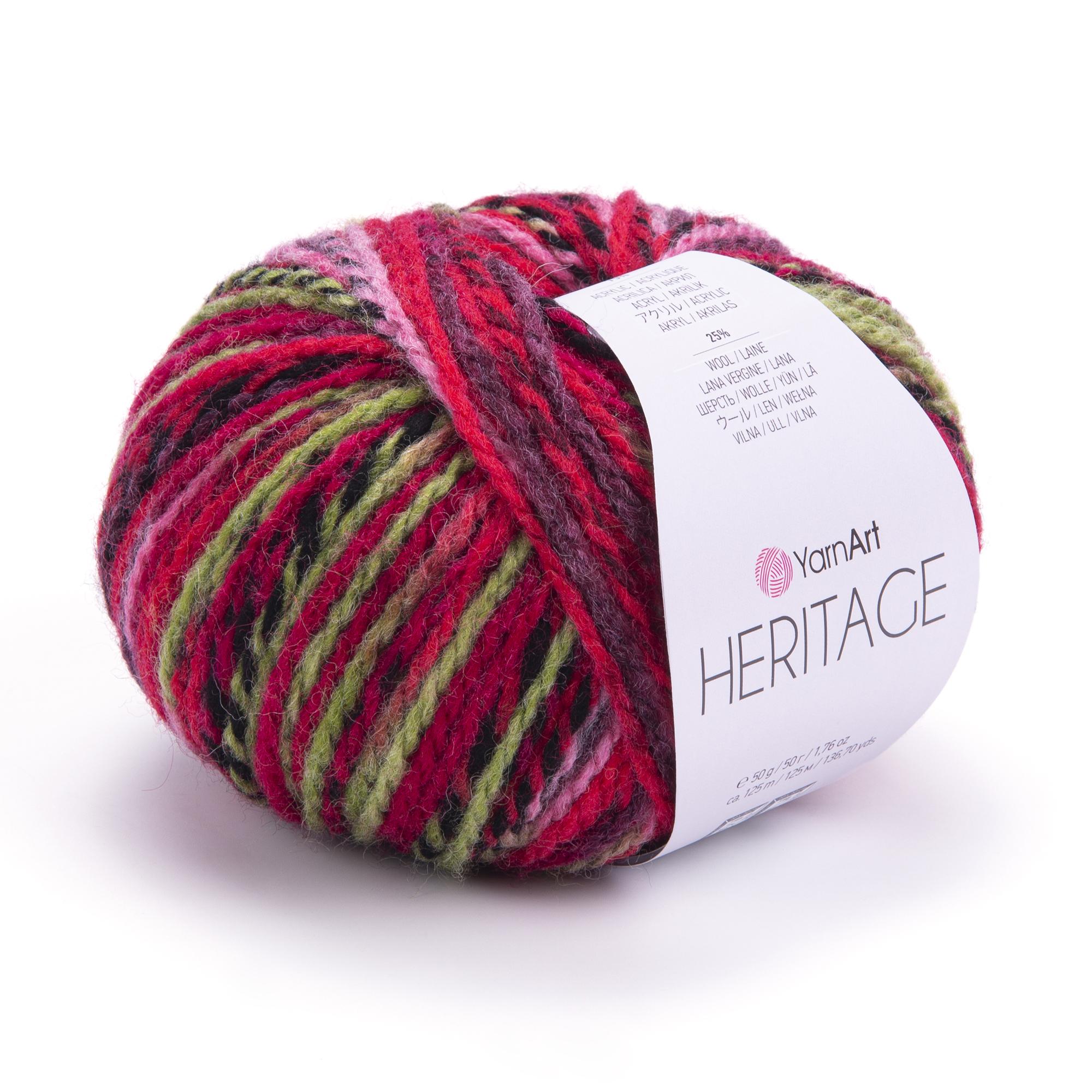 Yarn Art Heritage - 50g, 25% Wool / 75% Acrylic