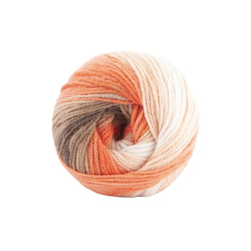 Papatya Batik Dk Variegated Pack Of 5 - 100g, 100% Acrylic, 360m
