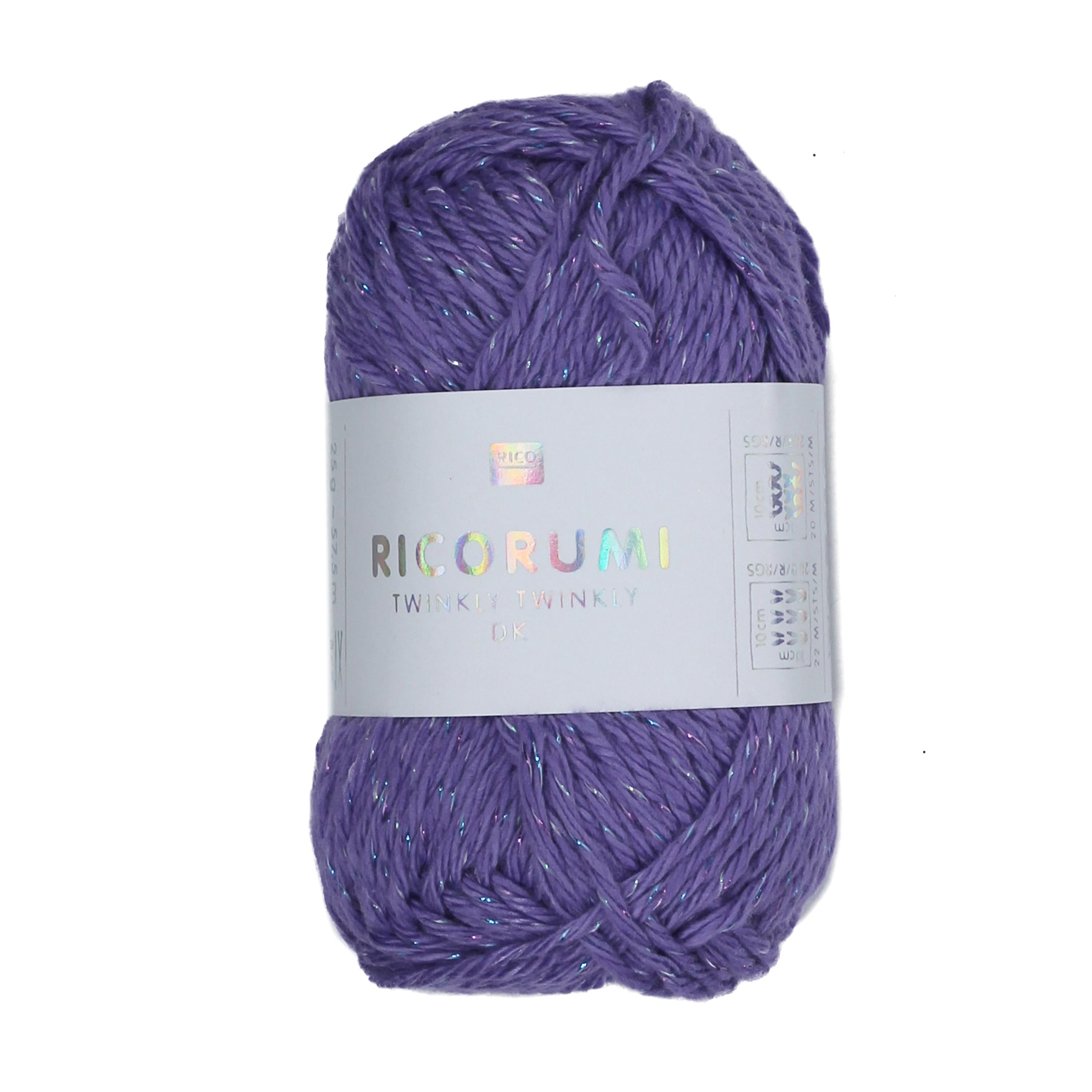 Rico Design Twinkly Twinkly Double Knitting Crochet / Yarn