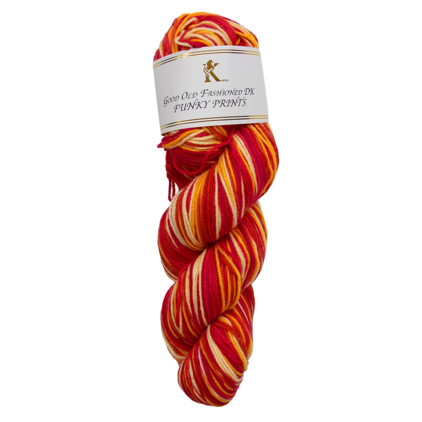 Good Old Fashioned Funky Prints Hanks - 100g - 280m - 100% Acrylic