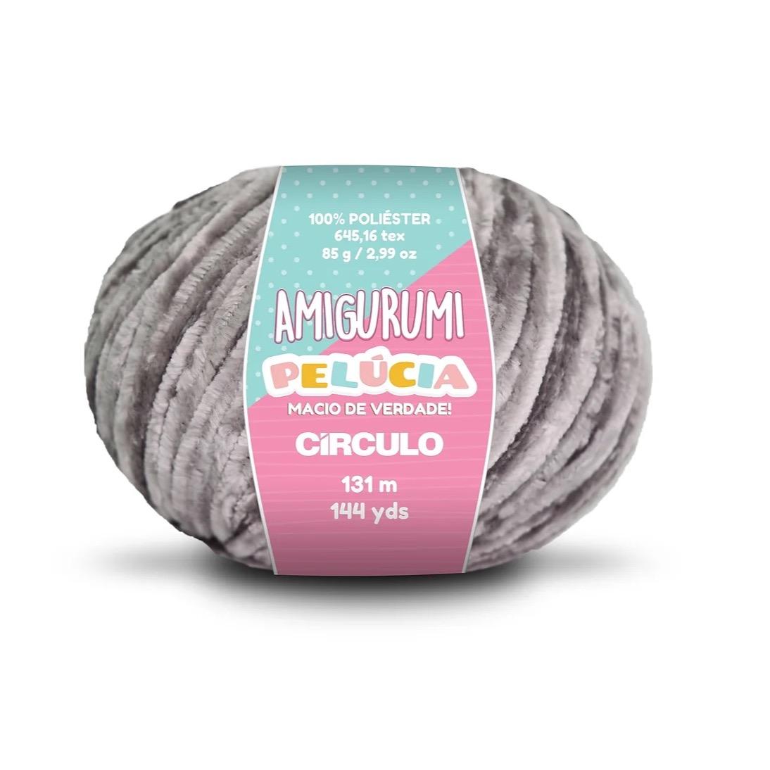 Amigurumi Pelucia Circulo, 85g, 131m, 100% polyester