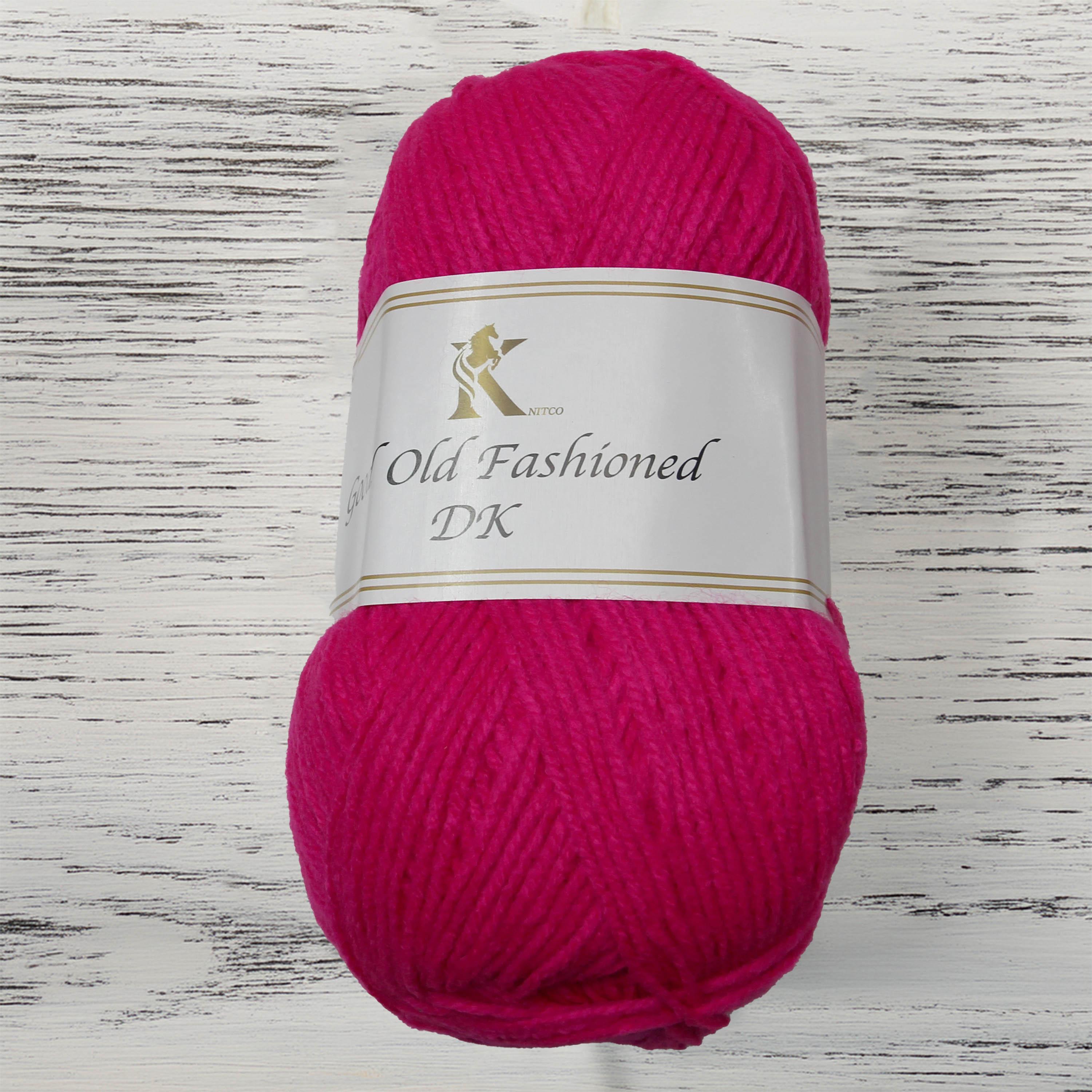 Knitco Good Old Fashioned DK PACK OF 5 Yarn / Wool - 100g Double Knit Ball 40 Shades