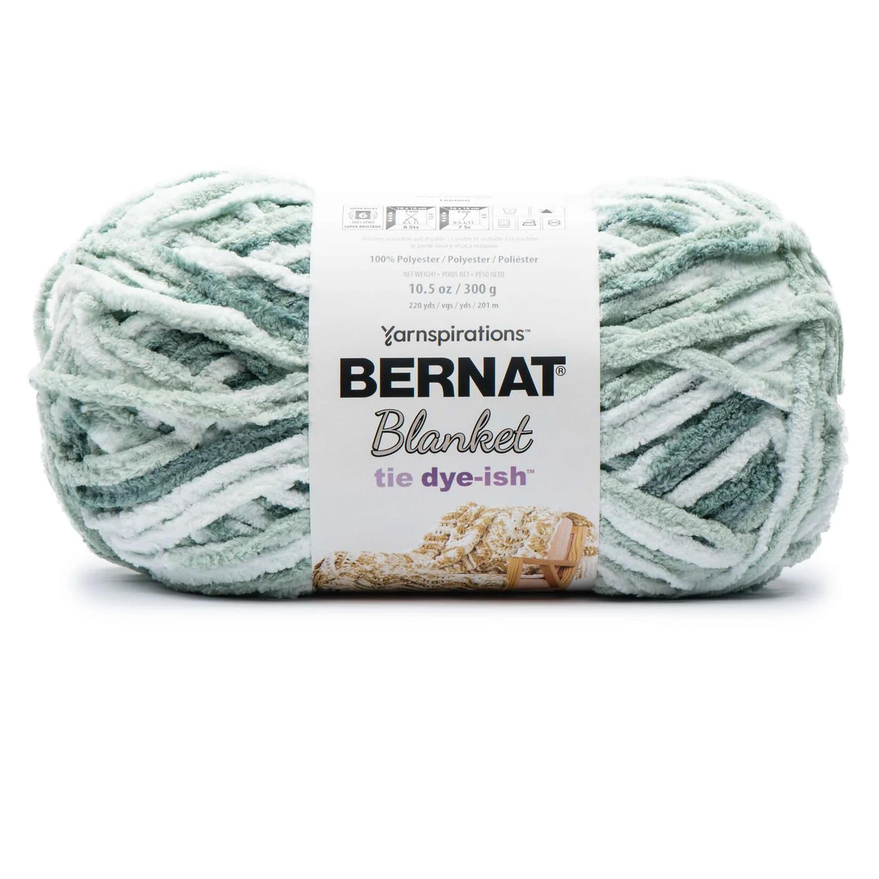 Bernat Blanket Yarn Tie Dye-ish