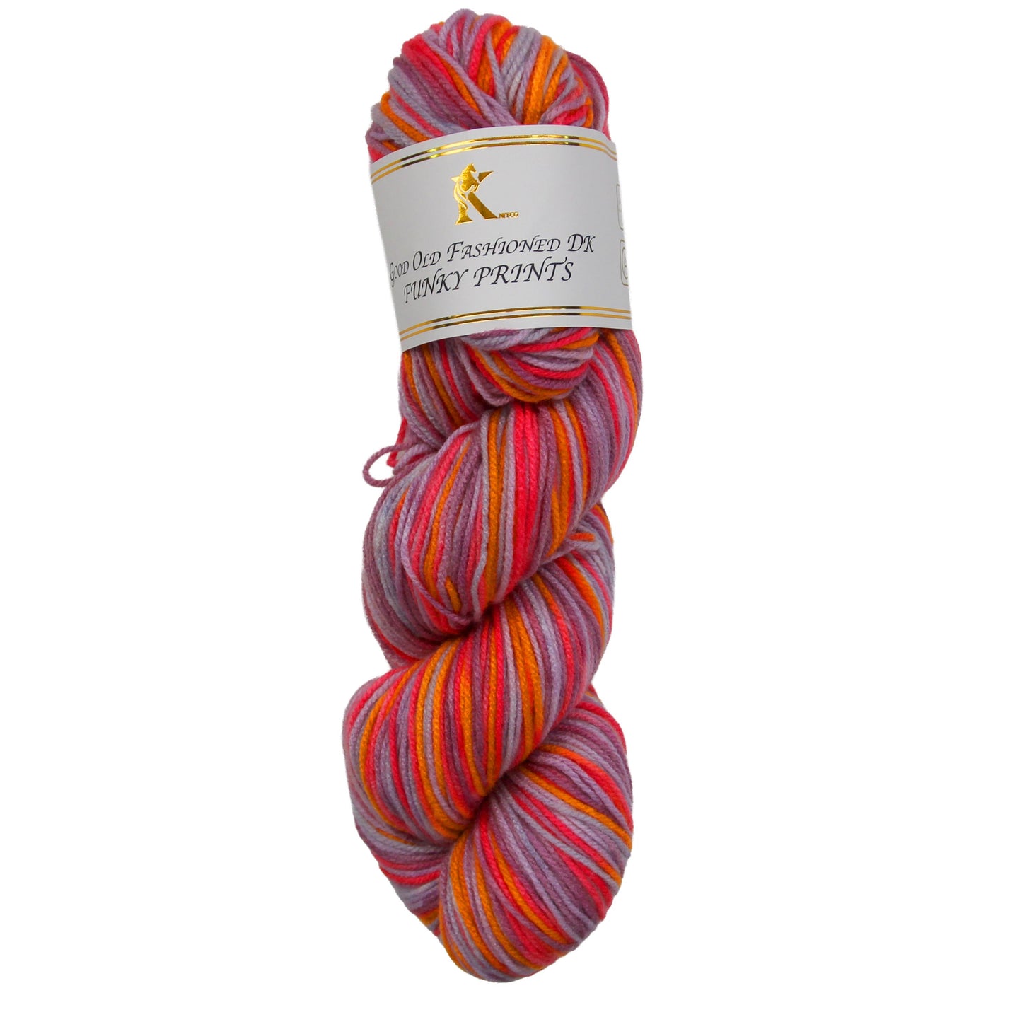 Good Old Fashioned Funky Prints Hanks - 100g - 280m - 100% Acrylic