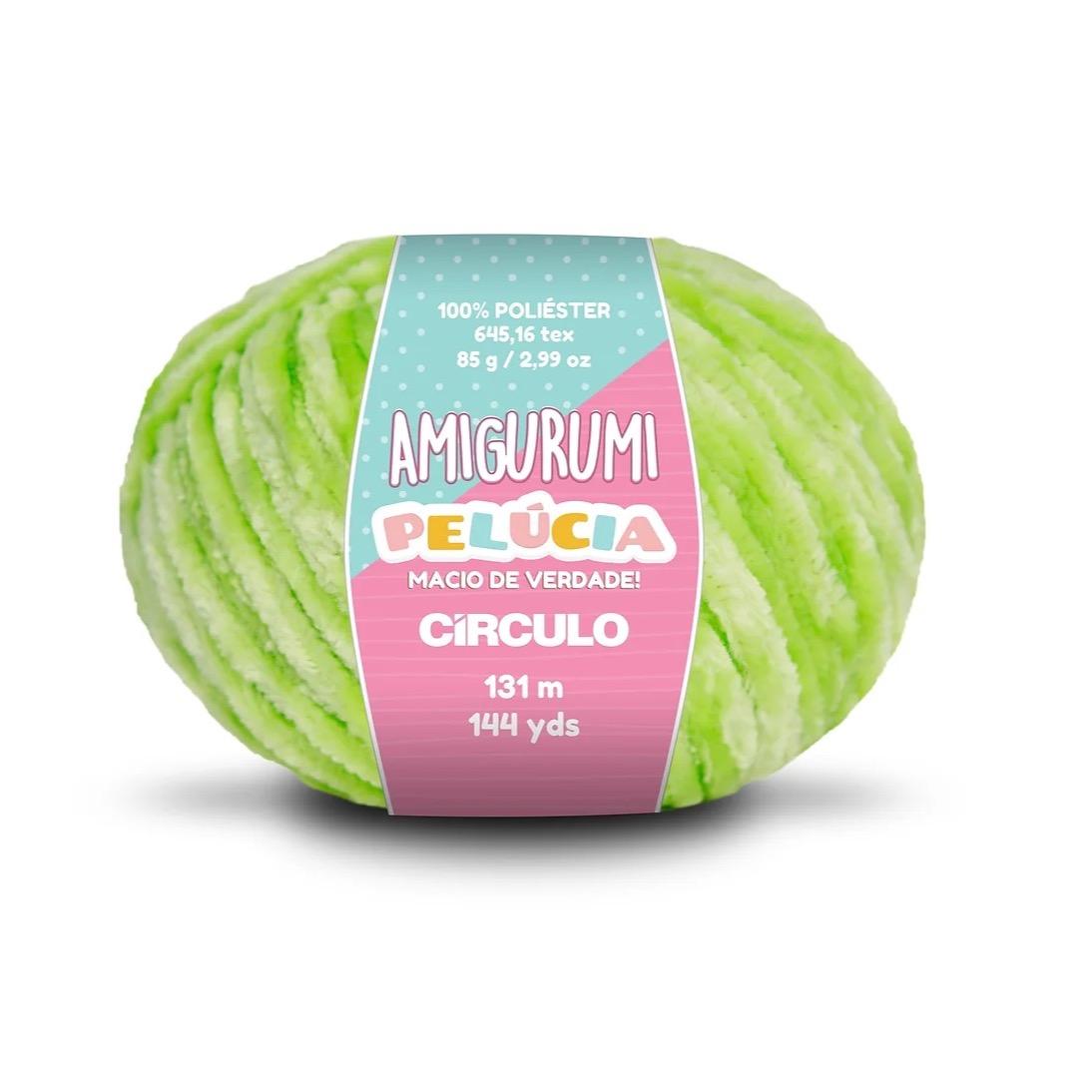 Amigurumi Pelucia Circulo, 85g, 131m, 100% polyester
