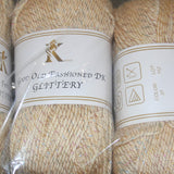 Knit co Glittery PACK OF 5 Yarn / Glitter DK - 100g