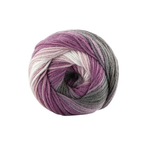 Papatya Batik Dk Variegated Pack Of 5 - 100g, 100% Acrylic, 360m