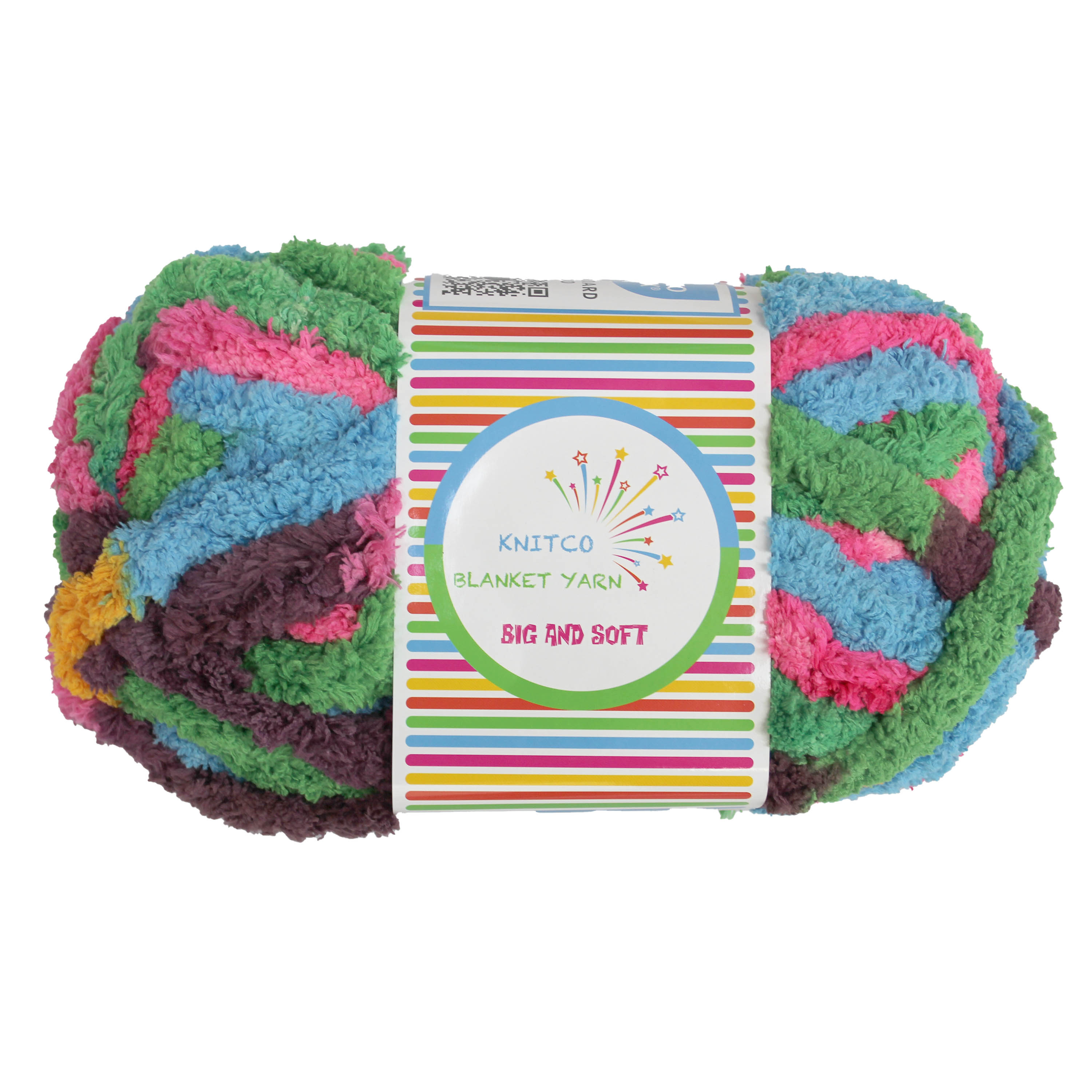 Knitco Big And Soft Blanket Yarn - 100% Polyester, 250g, 30m