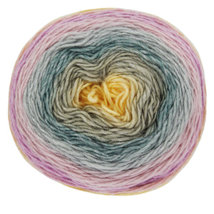 King Cole YARN CAKES CURIOSITY Knitting Yarn - Fizz
