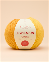 SIRDAR JEWELSPUN OMBRE ARAN - 400G - 1000m - 100% Acrylic