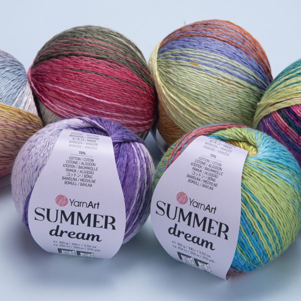 YarnArt Summer Dream - 70% Cotton - 30% Viscose - 100g - 350m