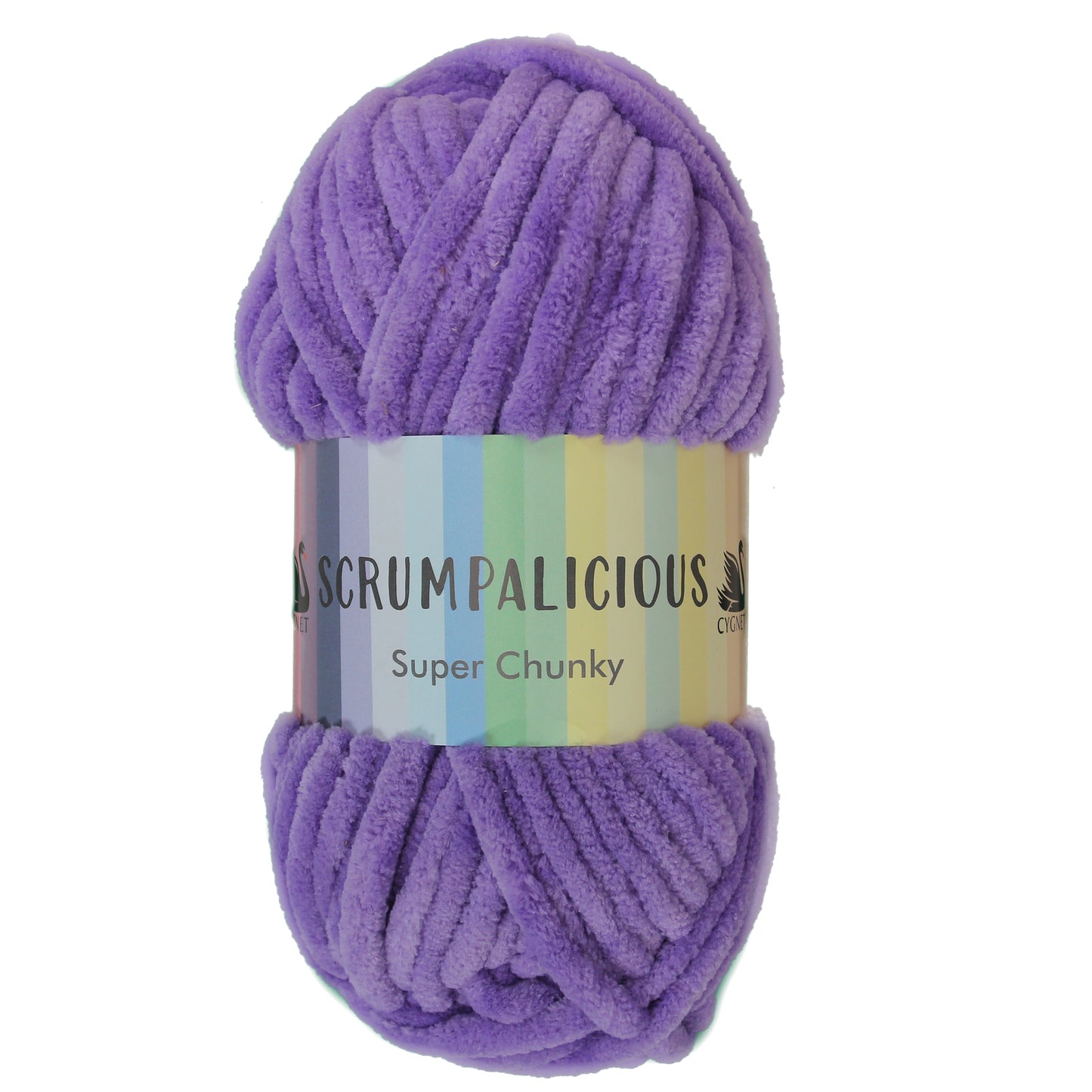 Cygnet SCRUMPALICIOUS Super Chunky Chenille Yarn - 200g Ball - Periwinkle