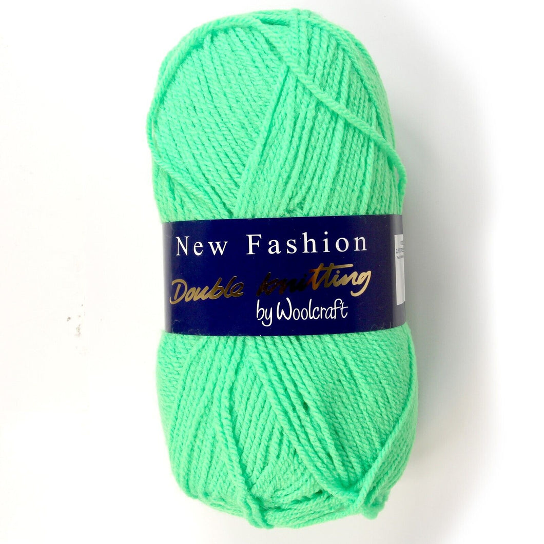 Woolcraft NEW FASHION DK Knitting Lime - 407